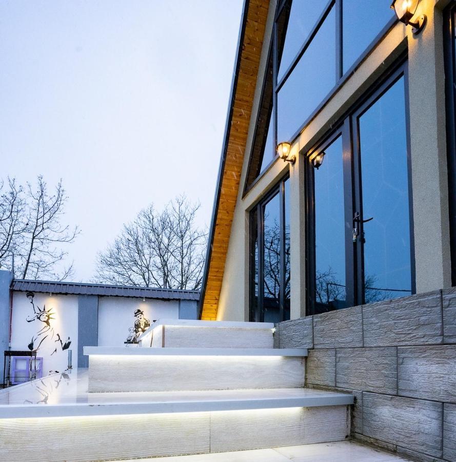 Qafqaz Family Chalet Villa Gabala Esterno foto