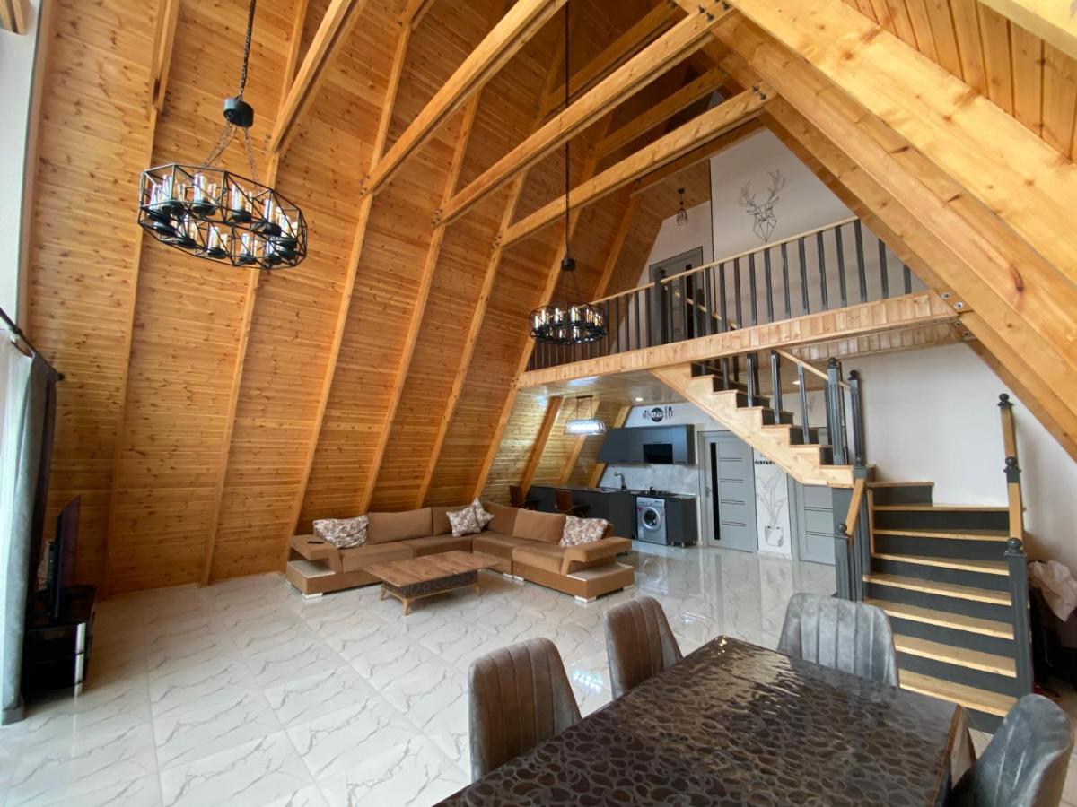 Qafqaz Family Chalet Villa Gabala Esterno foto