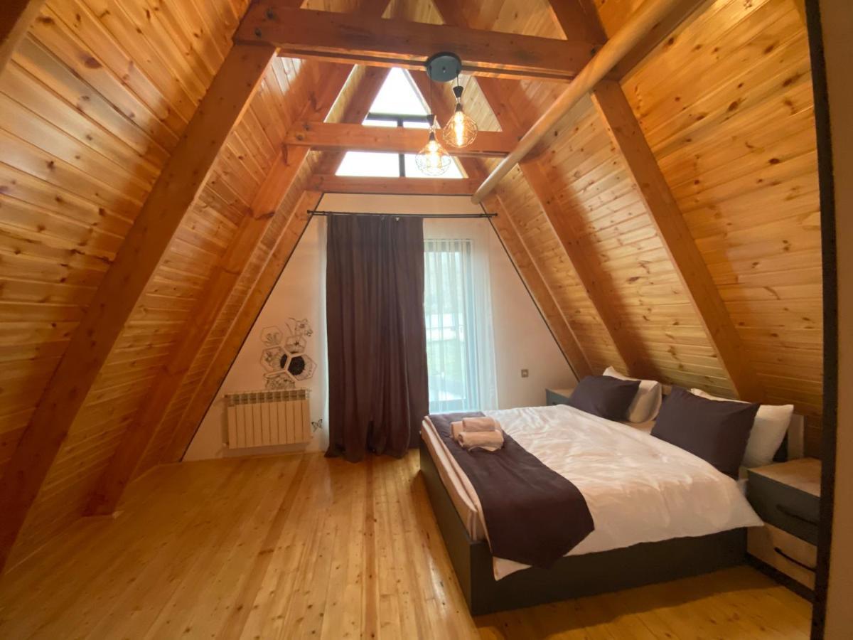 Qafqaz Family Chalet Villa Gabala Esterno foto