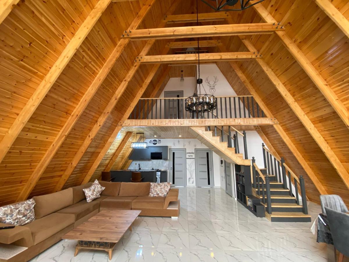 Qafqaz Family Chalet Villa Gabala Esterno foto