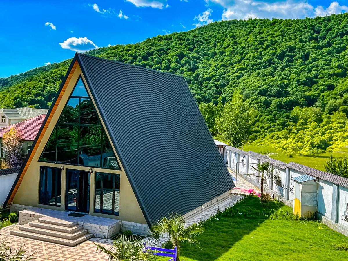 Qafqaz Family Chalet Villa Gabala Esterno foto