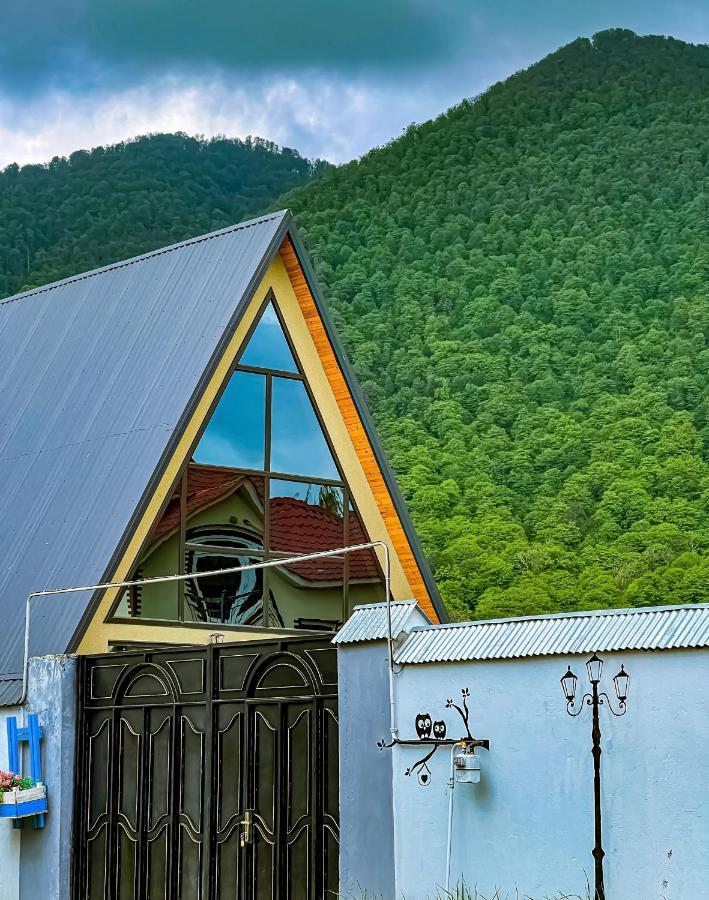 Qafqaz Family Chalet Villa Gabala Esterno foto